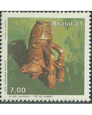 C1194/ ARTES POPULARES - URNA FUNERÁRIA - NOVO 3394 - 1981